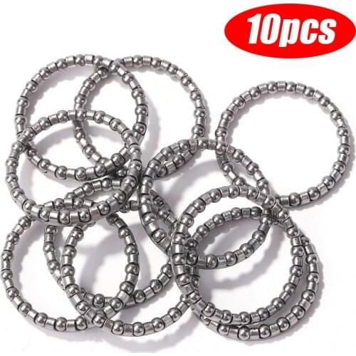 10Pcs/Lot Bike Headset Caged Ball Bearing Frame Front Fork Rear Pearl Retainers Race Cycling Headset Bearing Bicycle Parts