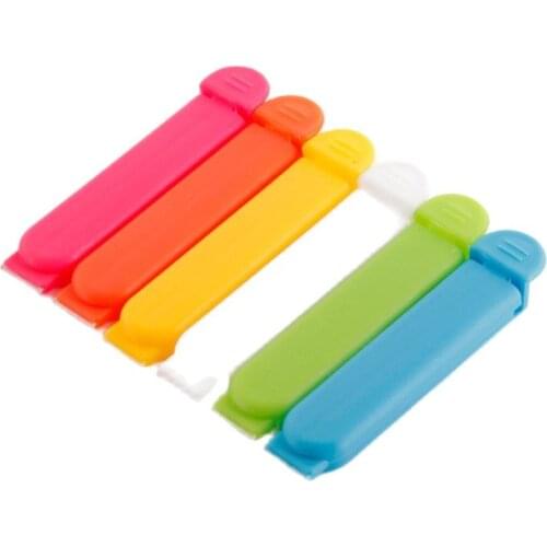 5PCS Moisture-proof and leak-proof sealing clip, food sealing clip, environmental protection plastic sealing clip