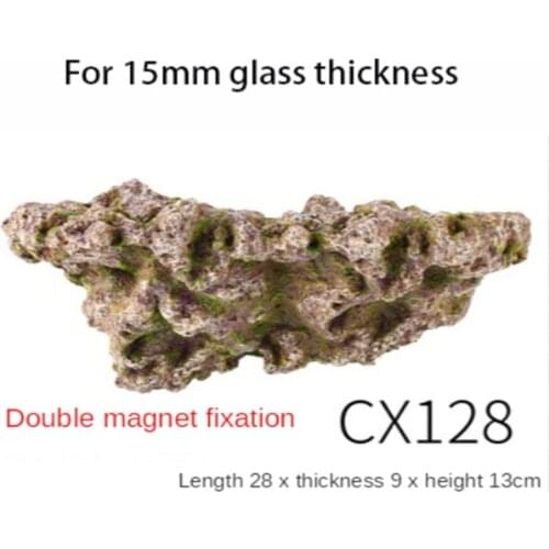 AQUARIUM MAGNETIC CORAL FRAG ROCK magnetic feeder loop fish feed to loop fish feeder loop aquarium fresh water feeder