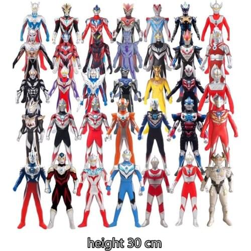 30cm Ultraman Z Tiga Geed Zero Orb Action figure Collectibles model Many choices toys for Children