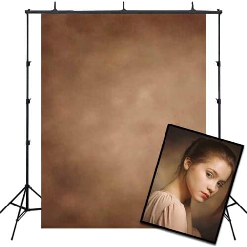 Cotton Cloth Backdrops Event Model Photography Backgrounds Solid Coffee Brown Backdrop Kids Family Portrait Photo Studio Props
