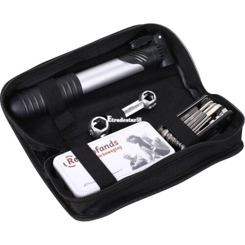 '0 Profit' 16 in 1 Multi Function Kit Patch Bike Bicycle Cycling Repair Tool ET