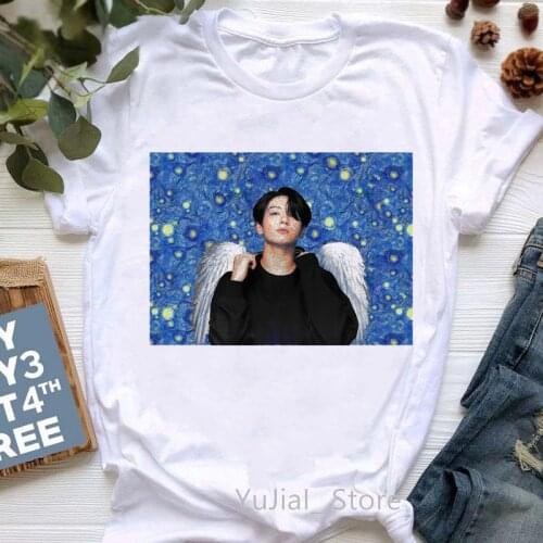 Newest Aesthetic Clothes Agust D Print T-Shirt WomenS Clothing Korean Version Of Kpop D-2 Album Tshirt Femme T Shirt