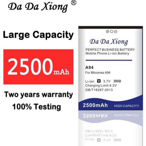 New high quality 2500mAh Micromax A94 Battery for Micromax A94 phone battery