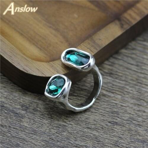 Anslow Wholesale Fashion Jewelry Open Rings For Women Girls Party Elegant Lady Accessory Lover Couple Promise Ring LOW0078AR