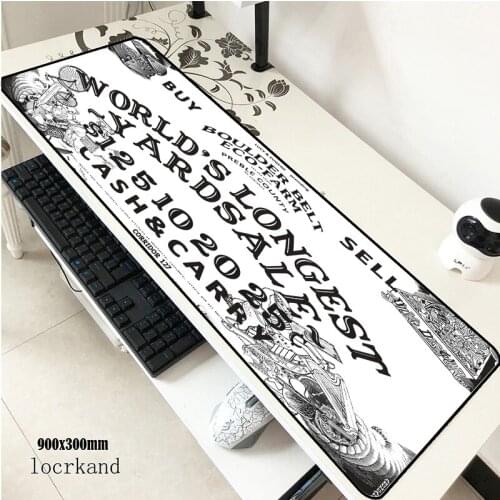 Ouija board mouse pad 90x30cm mousepads cute best gaming mousepad gamer pc large personalized mouse pads keyboard pad
