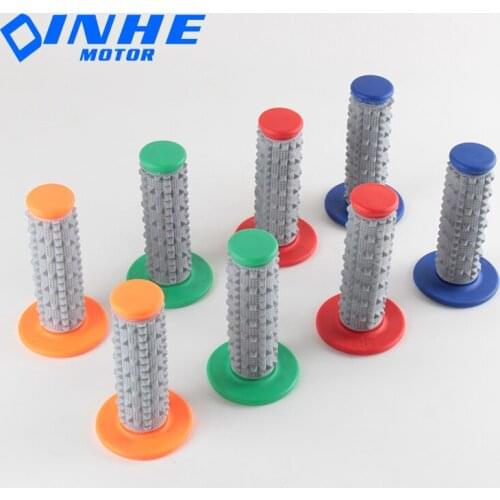 Motorcycle Rubber Grips Dirt Bike Pit Bike Motorcycle Use Dual Handle Grip for Motocross Enduro Supermoto CRF YZF WRF KXF KLX