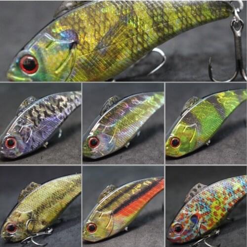 WLure 2019 New 7cm 20g Long Distance Casting Lipless Jigging Retrieving 3 Tie Positions Tight Wiggle Lifelike Fishing Lure HL773
