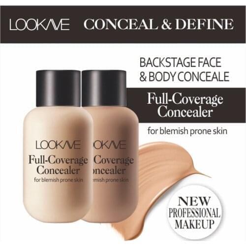 Face Concealer Full Cover Makeup Waterproof Liquid Skin Color Corrector Cream Base Make Up Eye Dark Circles Cosmetic Wholesale