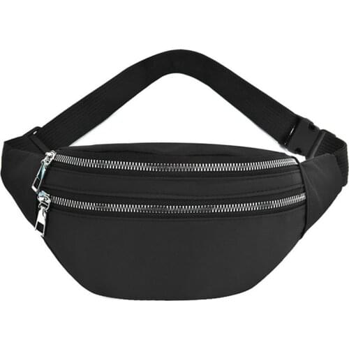 Ladies Waterproof Waist Bag Ladies Fashion Waist Bag Travel Crossbody Chest Bag Unisex Hip Bag Pillow