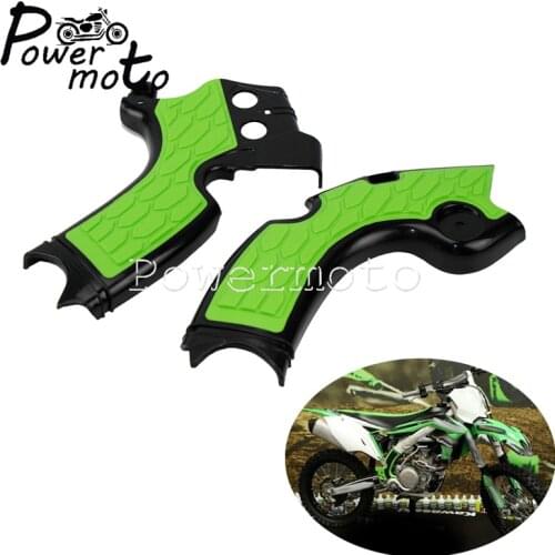 Motocross Frame Guard Dirt Bike Frame Guard Frame Wrap Cover Protection Grip Cover For Kawasaki KXF250 KX250F KX 250 2015-2019