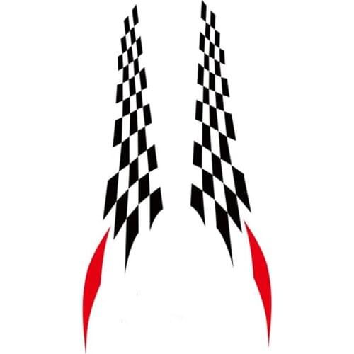 Universal 1 Pair Car Stickers Whole Body 190 cm Vehicle Lattice Waist Decor Vinyl Decals Car Styling Stickers for Truck Auto