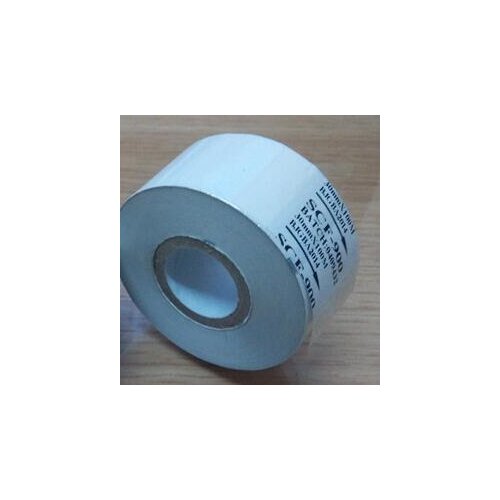 1 Roll White 1.18x3936" (30MMx100M) Thermal Transfer Ribbon Hot Stamping Foil Ribbon Printing Belt Printer