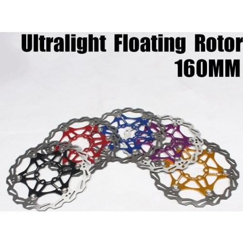 1Pcs Disc Brake Rotor MTB 160mm 6" MTB Road Folding Bike Disc Brake 160mm Hydraulic Machinery Bike Brake Disc Rotors