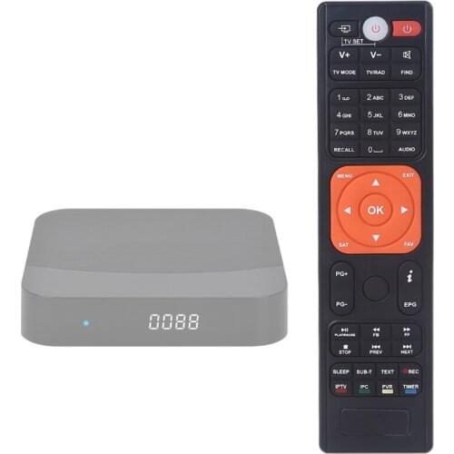 448F Compatible with V8 NO VA/V8 PRO2/V8X/V8 UHD/V9 SUPER Smart TV Box Wireless Mini IR Replacement Remote Control