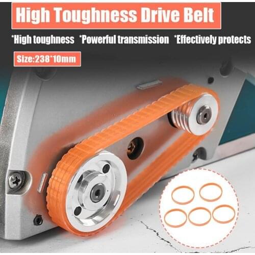 5pcs Drive Belt Polyurethane 9.6mm Width Electric Planer Drive Belt For 1900B 225007-7 N1923B Power Tools
