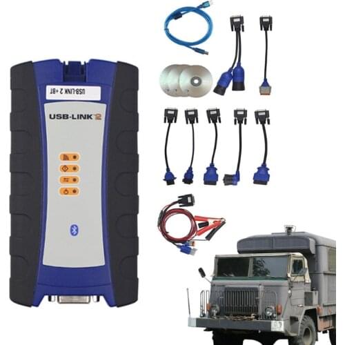 2021 New 2 USB Link Diagnostic Scanner DieseI OBD Fault Diagnostics Detector