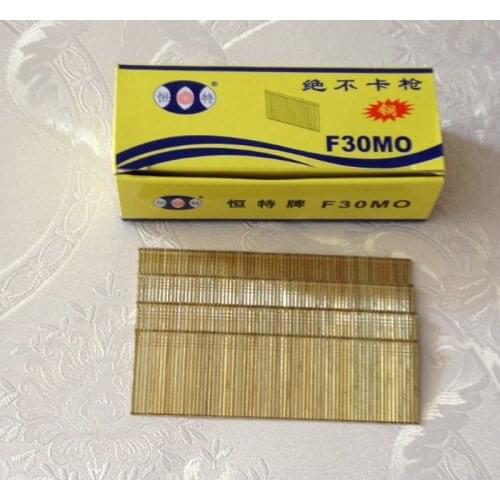 F15-F30 Copper nail 1100pcs/box For Electric Straight nail gun staples Pneumatic nail gun