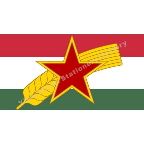 Hungary Working Peoples Party Flag 144X96cm (5x3FT) 120g 100D Polyester Double Stitched High Quality Banner Free Shipping