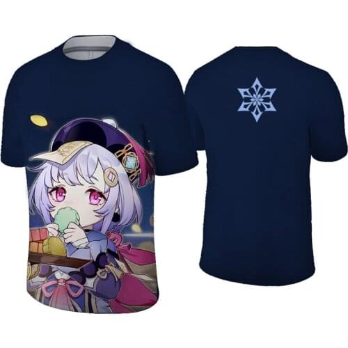 New mens cartoon T-shirt 3d printing anime t-shirt Summer breathable T-shirts Oversized shirt Mens clothes tops Streetwear