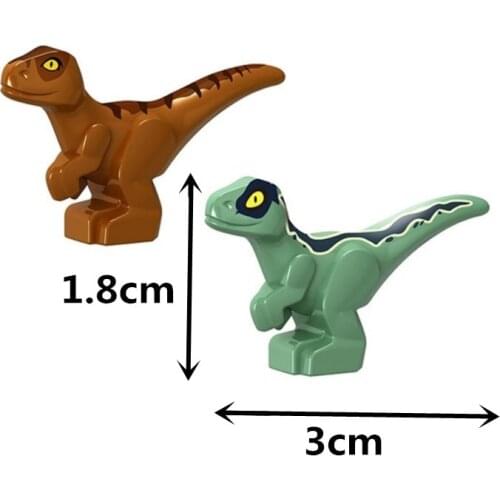 [MOC Hub] Babies Rex Animals Building Blocks Brick Horse Crocodile Gorilla Tiger Kids Toys Animal Lockings Figures Assemble