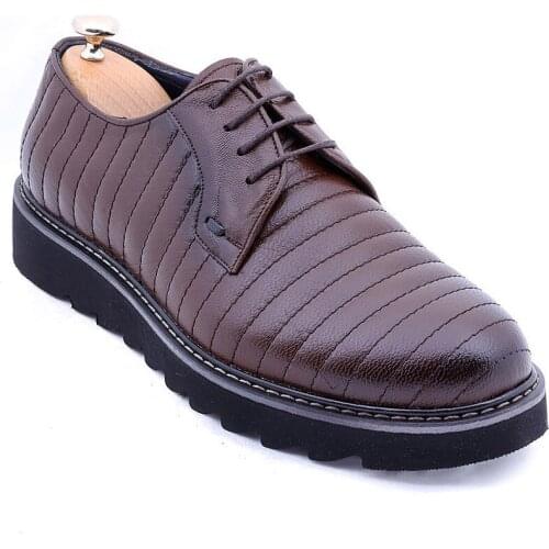 Leather Eva Sole Brown Shoes Wessi