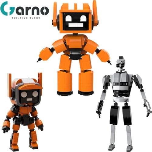 MOC DIY K-VRC Love-Death-Robot Model Building Block Toy Creativity Animation Smart Future Robot Bricks Child Gfit Toys for Kids