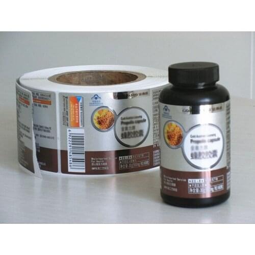High Quality OEM Printing Adhesive Matt Laminated Vinyl label ,Custom Electric Product Label Printing