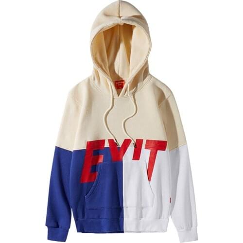 Teenage Students Men Hip Hop Streetwear Rainbow Hoodie Sweatshirt Autumn Winter Harajuku Hoodie Pullover Cotton Hooded