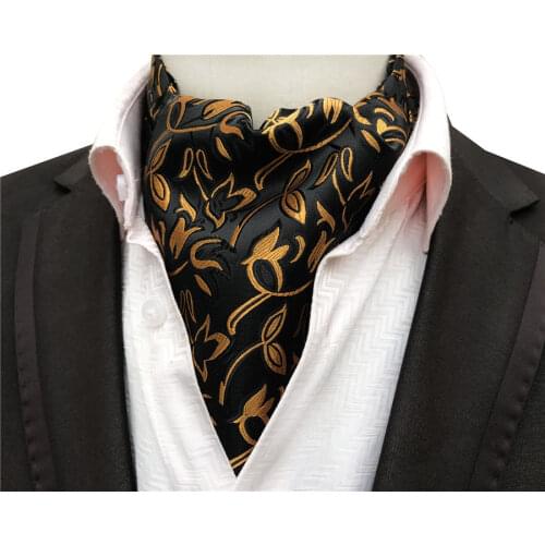 Unique Designer Mens Ascot High Quality Woven Cravat Neckerchief