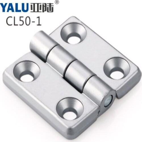 YALU CL50-1 Hinge Zinc Alloy Electric Cabinet Surface Mount 180 Degree Rotating Hinge Factory Direct Sales