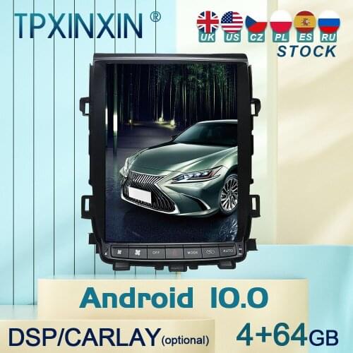 10.0 For Toyota Alphard A20 2007 - 2013 Android Car Stereo Radio with Screen Tesla Radio Player Car GPS Navigation Head Unit