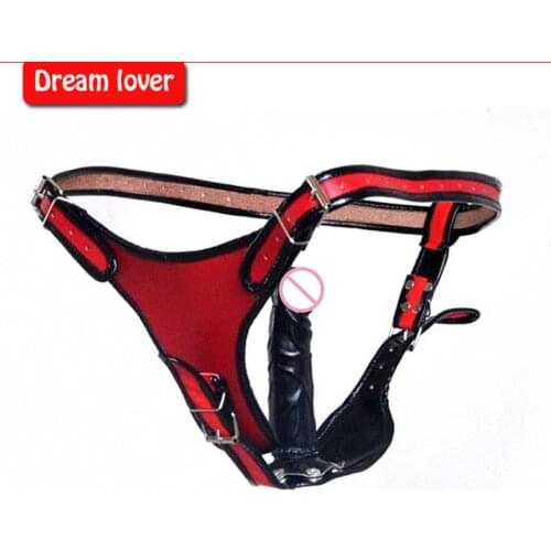 2016 Strap On Sex Toys Dildo Panties with Soft Vagina (10cm Long) Female Adjustbale Rubberized Dildos Panty Color Pants Shorts