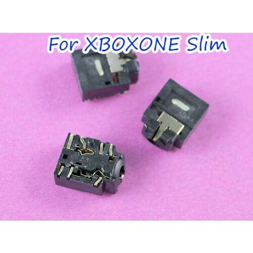 3pcs/lot For Xboxone Slim for Xbox one S Controller 3.5mm Headset Connector Port Socket Headphone Jack Plug Port