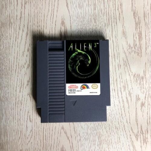Alien 3 - 72 pins 8bit game cartridge