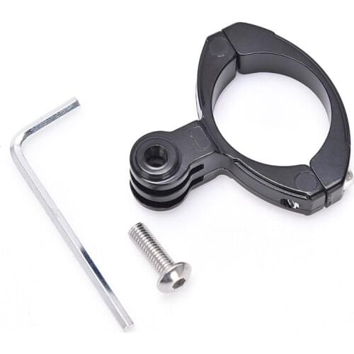 Aluminum Bike Holder Adapter for Camera Bicycle Handlebar Mount Outdoor Sports Cycling Bike Camera Mount Holder