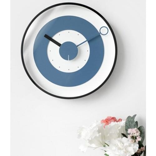 Silent Wall Clock Modern Design Creative Kitchen Rustic White Wall Clock Round Creative Simple Reloj De Pared Home Decor AA60WC