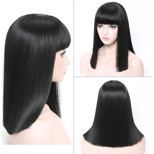 COSYCODE Black Wigs