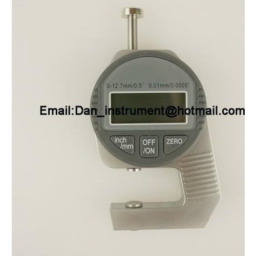 Sheet metal thickness gauge