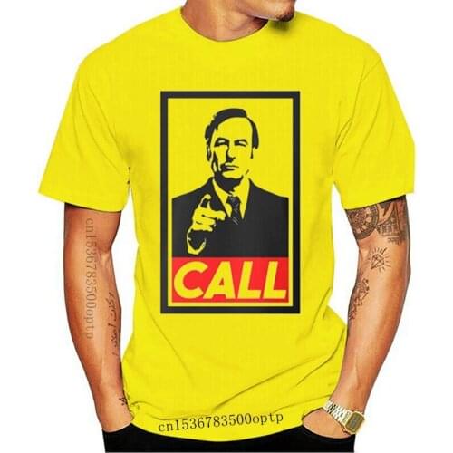 T Shirt Casual Better Call Saul Male Organnic Cotton Short Sleeve T-Shirt Round Collar Leisure Movie Character Men Tee Shirts