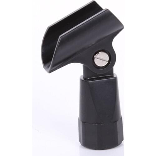 Flexible Wireless Microphone Mic Stand Plastic Clamp Clip Holder Mount