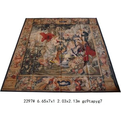 Wool aubusson tapestry vintage tapestry handmade hanging wall tapestry macrame printed tapestry kits wall tapestry vintage