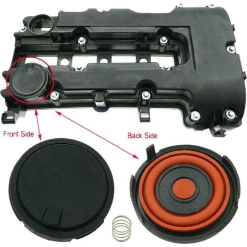 Car Engine Valve Chamber Cover Repair Kit Valve Chamber Waste Gas Valve Cover for Chevrolet Cruze 25198874 55573746