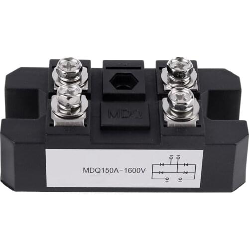 MDQ 150A-1600V Black Single-Phase Diode Bridge Rectifier 150A Amp High Power 1600V Drop Ship
