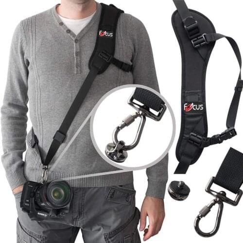 New Portable Shoulder Sling Belt Neck Strap For Camera Adjustable Camera Shoulder Sling Neck Strap For Camera Nikon Canon Strap