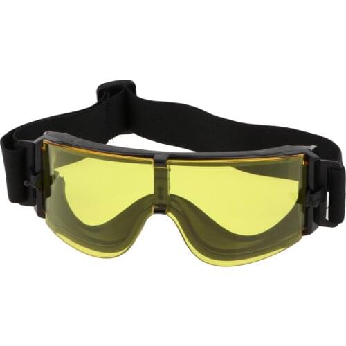 Snowboard Goggles Skate Glasses Anti Scratch Eyewear with Adjustable Strap Outdoor Sports Protective Goggles