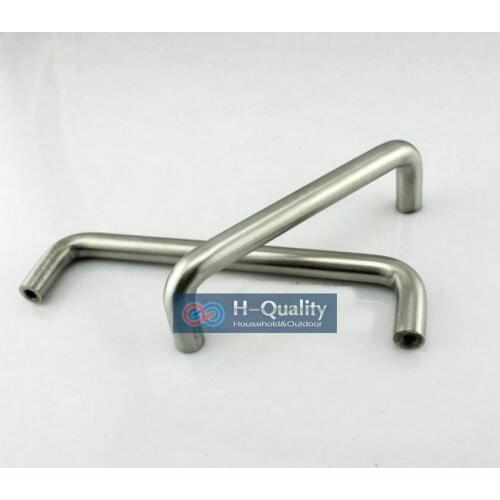 SOLID 5PCS/LOT 192MM Length Stainless Steel Furniture Handle Drawer Knob Cabinet Handle Drawer Pull With Free Screws