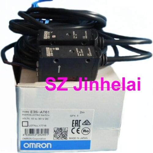 OMRON E3S-AT61 Authentic original Photoelectric switch 2M (is E3S-AT61-L and E3S-AT61-D)