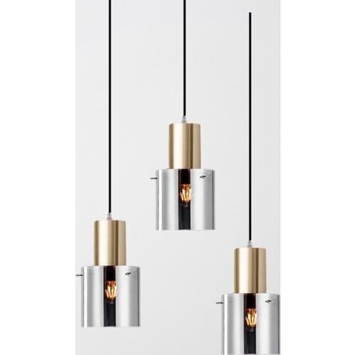 Modern glass ball crystal chandeliers ceiling luminaire suspendu cocina accesorio led wall moon lamp hanglampen dining room