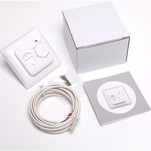 M5 Best price heat Electric Floor Heating Manual Room Thermostat Warm Floor Cable 220V 16A Temperature Controller